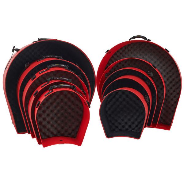 Hardcase HFUSION2 F.Lined Set Red