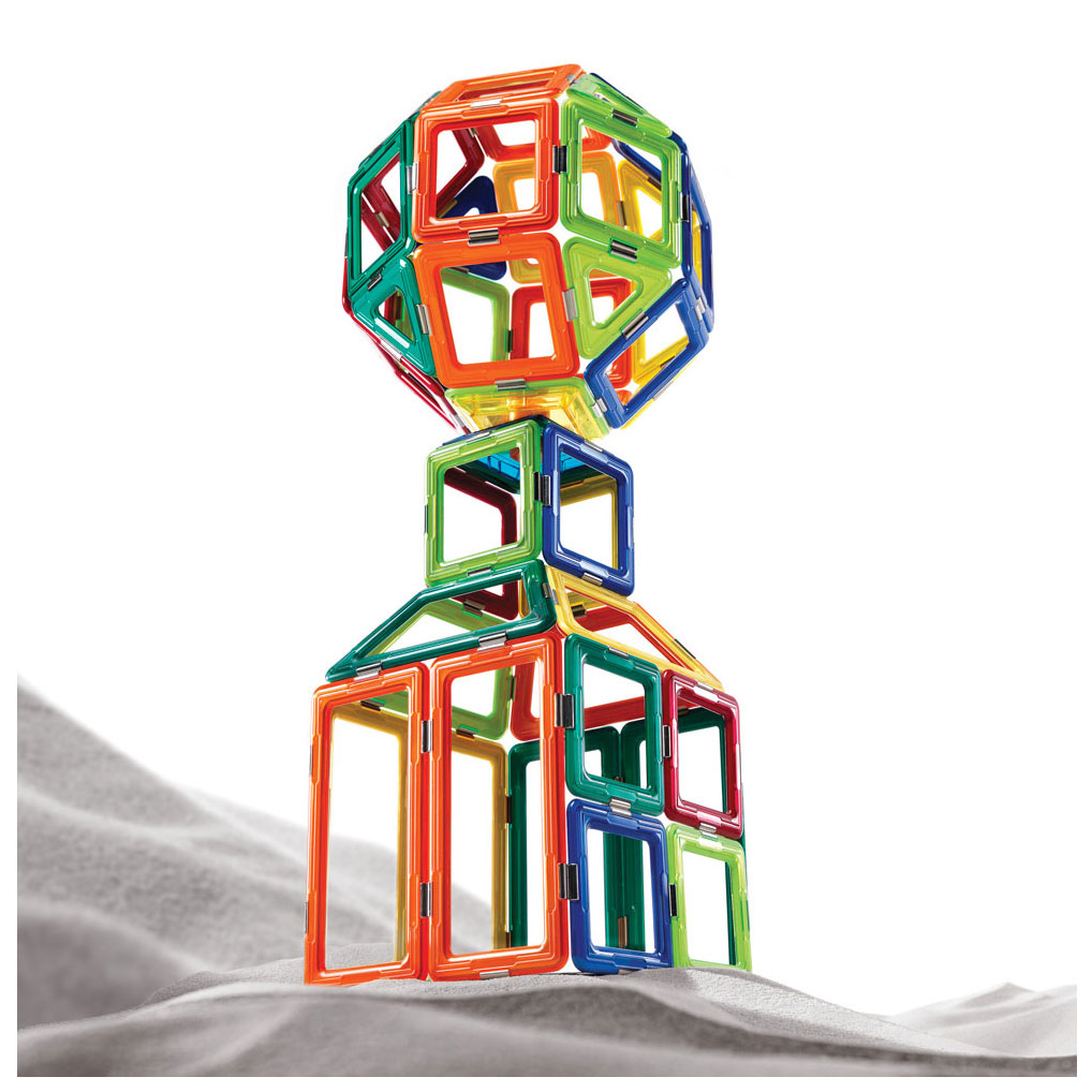 GeoSmart GeoSpace Station Magnetisch Bouwspeelgoed, 70dlg.