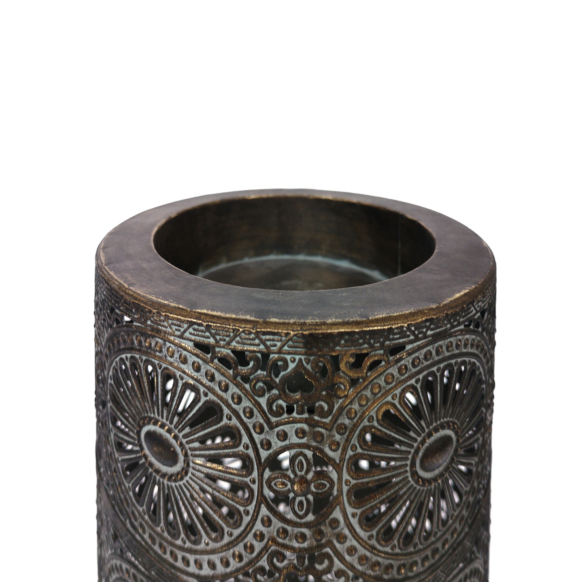 Stand-Kerzenhalter 'Vaitape' L, H 111 cm, Ø 24,5 cm von fischer's lagerhaus