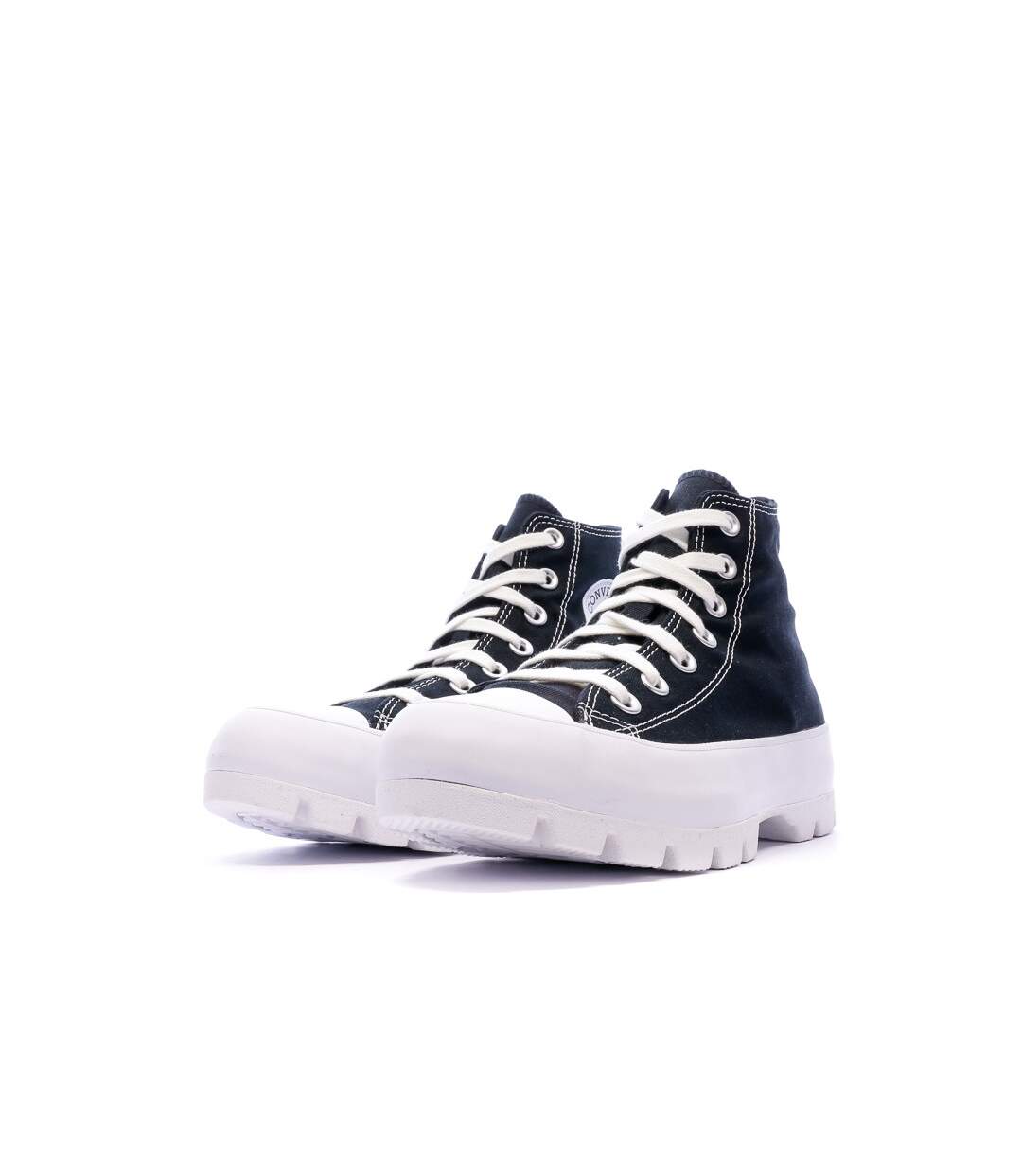 All Star Baskets Noir femme Converse Lugged