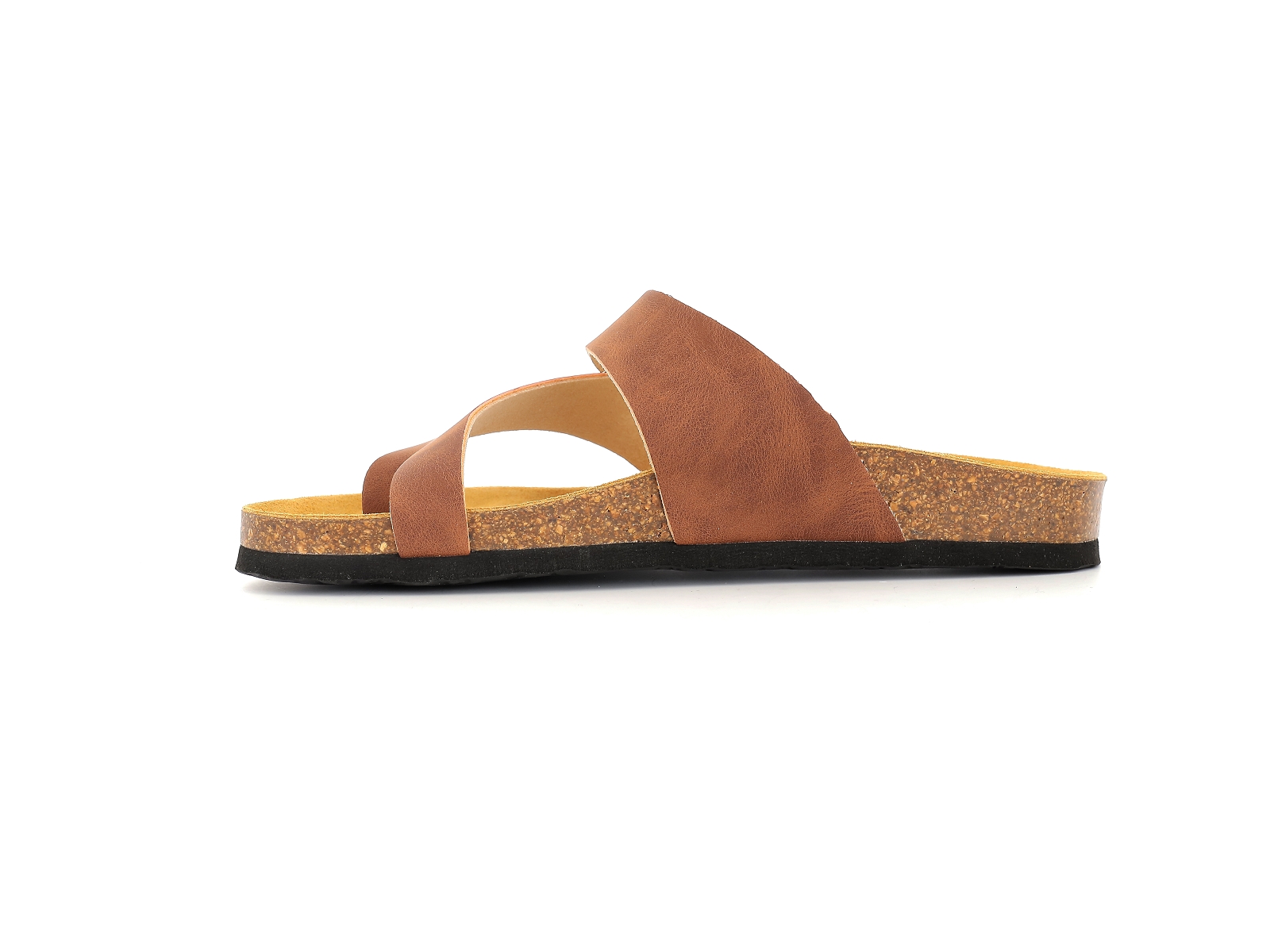 K. daques-POBLE Matières combinées Marron Foncé