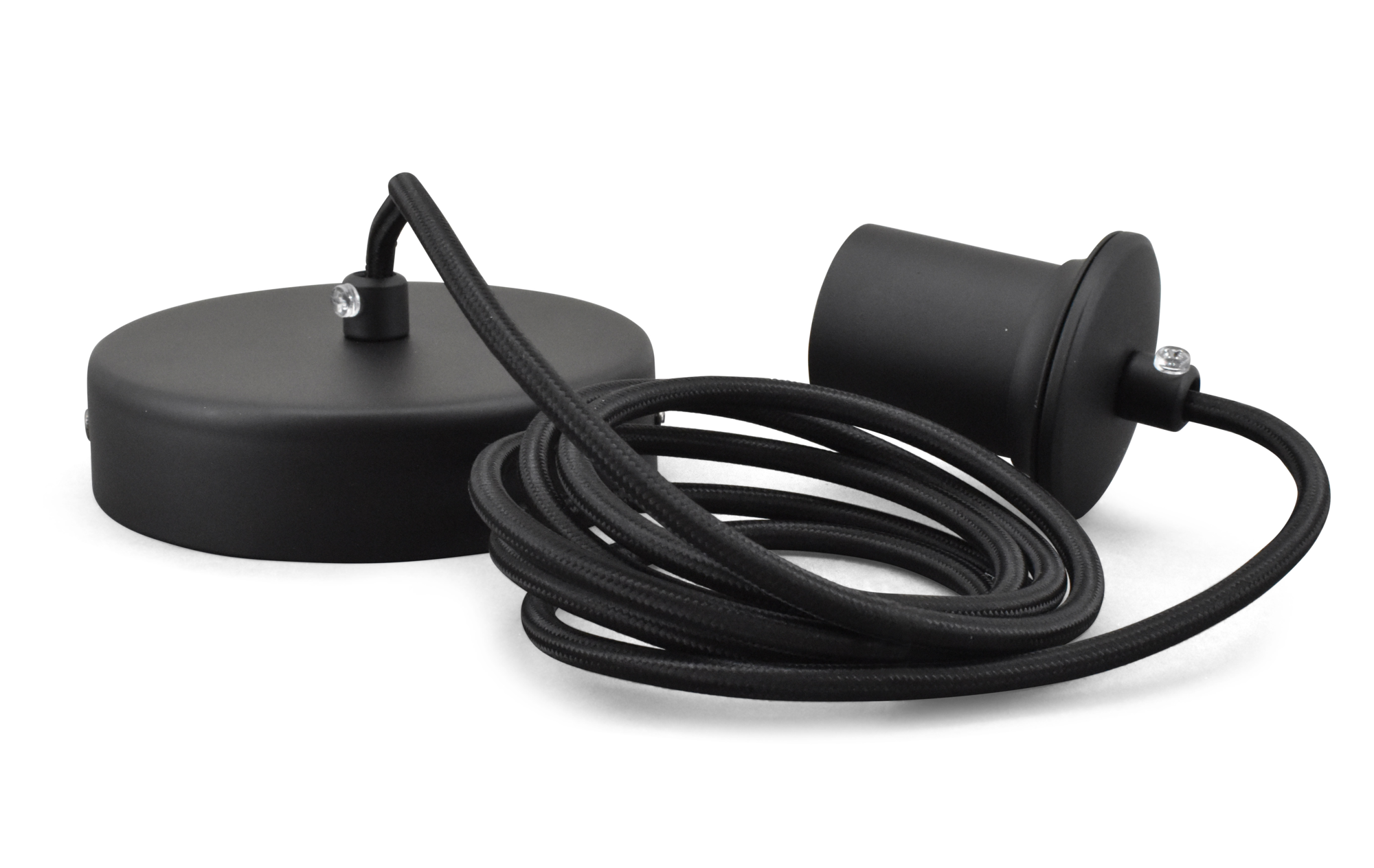 Hanglamp Belmond + pendel zwart