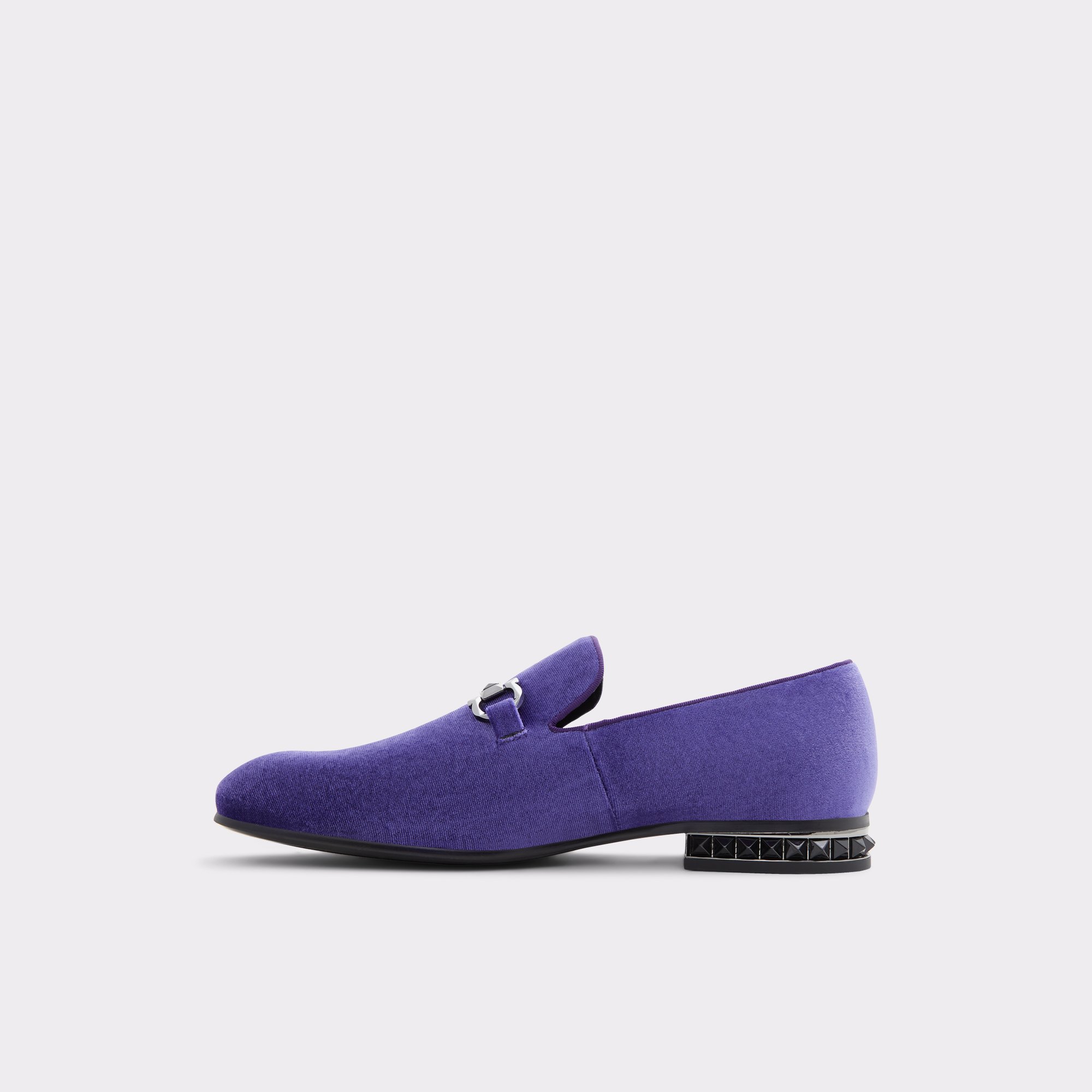 Bowtie Dark Purple Men Dress Shoes