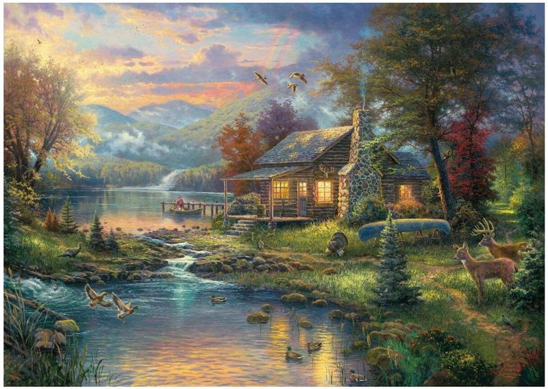 Nature's Paradise, 1000 pcs - Puzzels