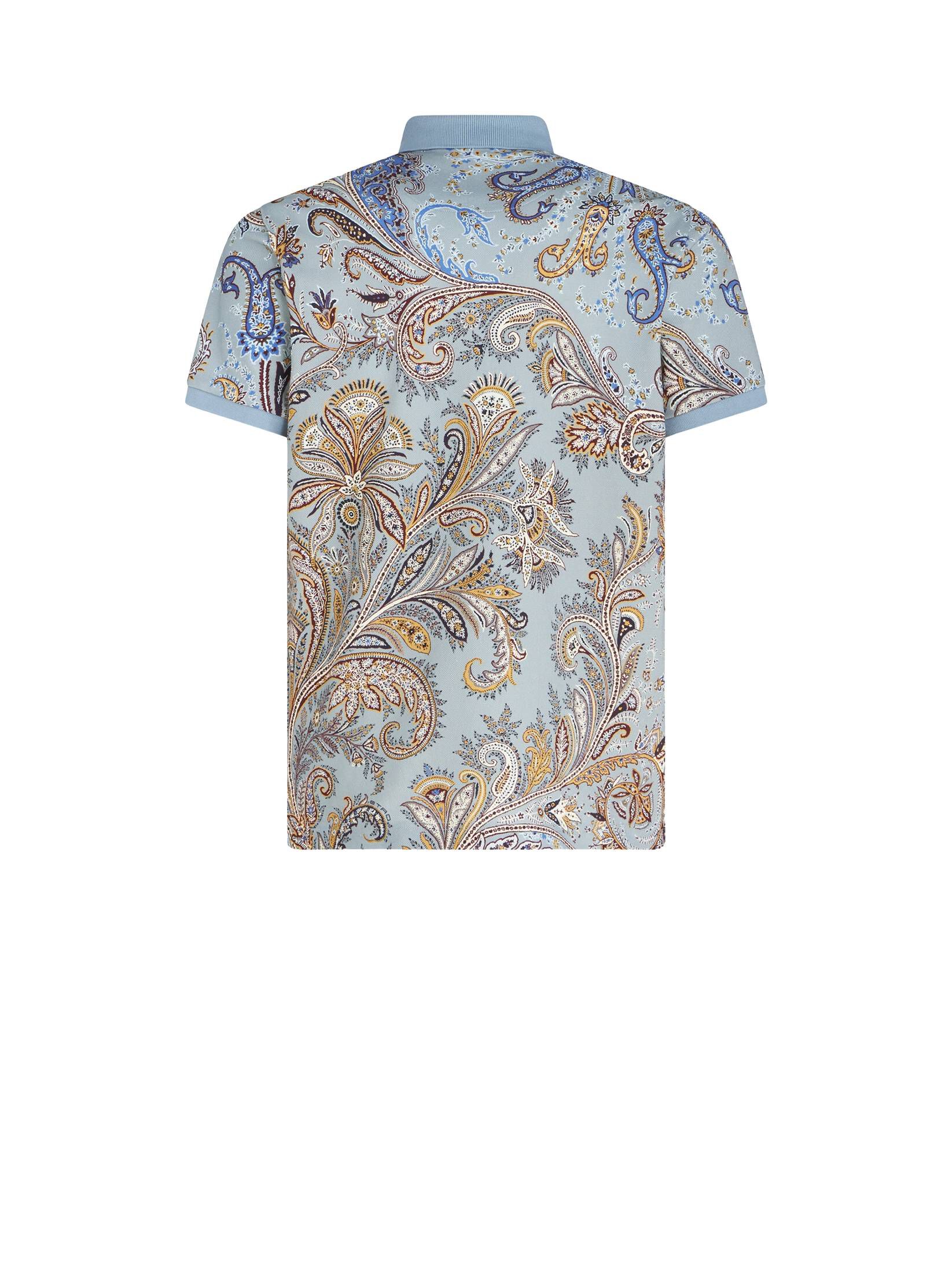 Etro| Herren Poloshirt mit Paisleymuster Regular Fit