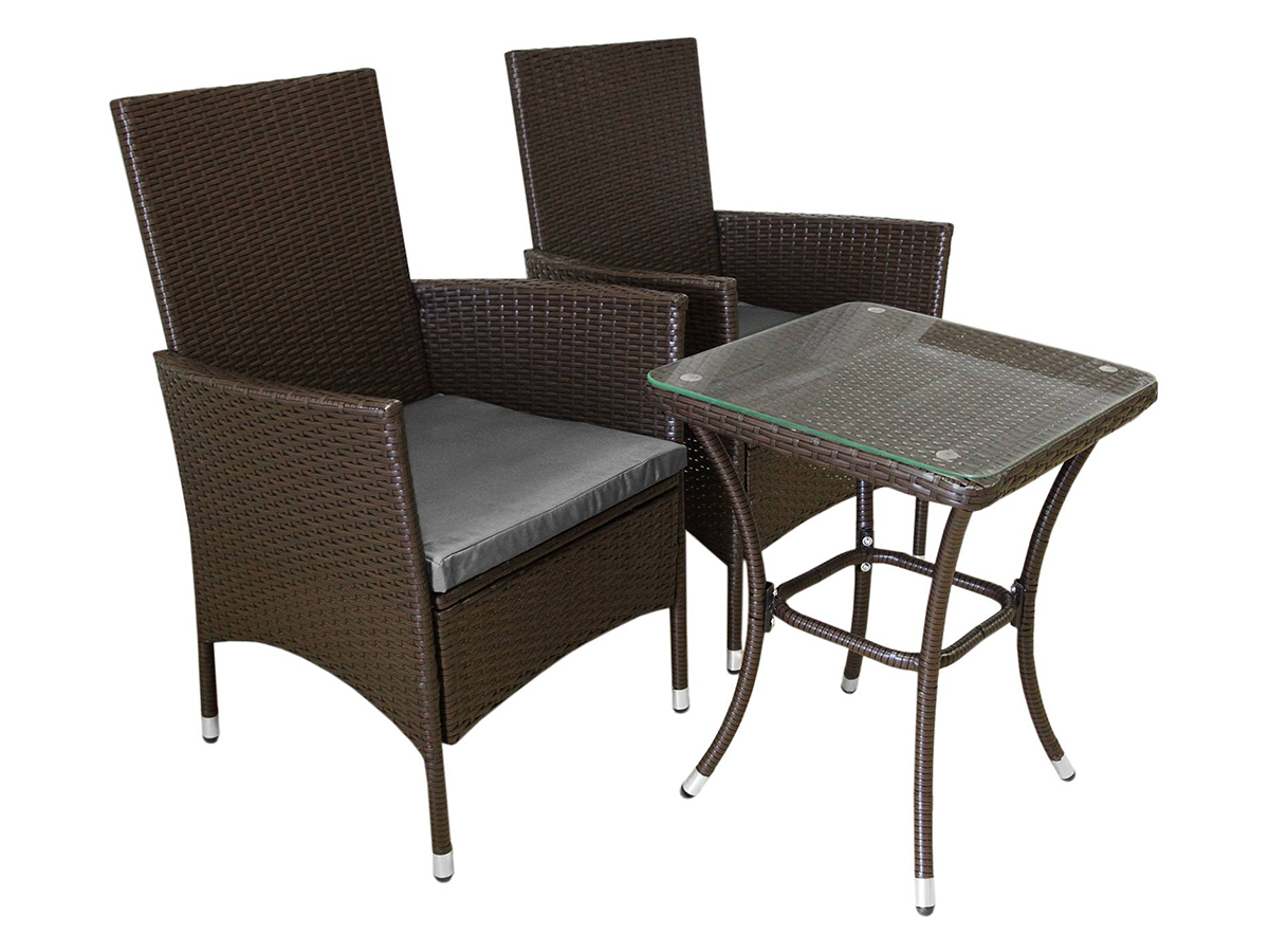 Monstershop Jarda 3-delige bistroset - Brown