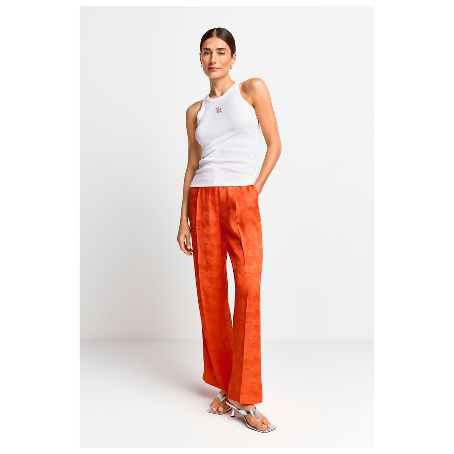 Rich & Royal Organic Rib Top Branded