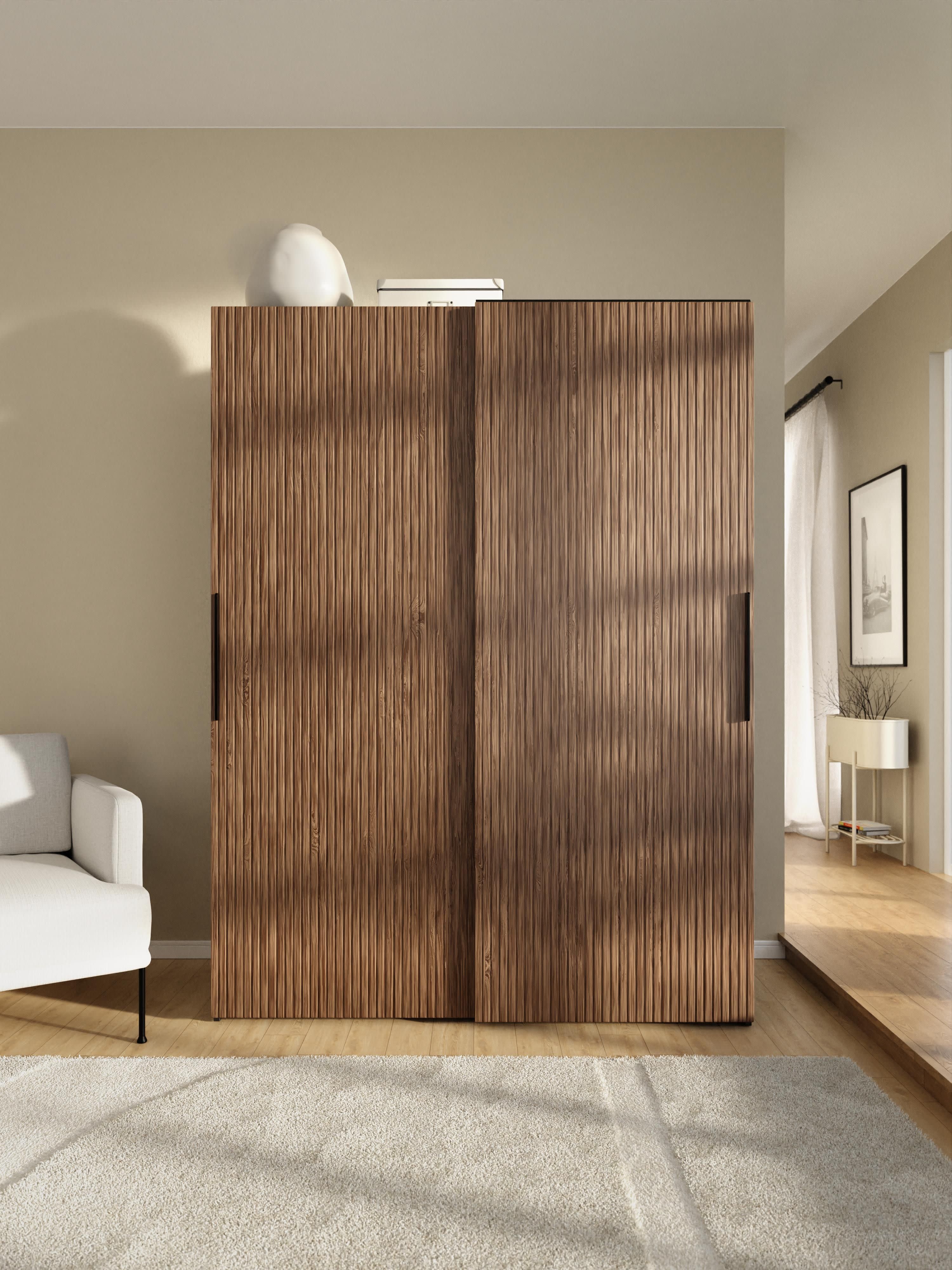 Modulaire schuifdeurkast Simone, 150 cm breed, diverse varianten