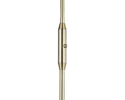 LED vloerlamp CCT + dimbaar 760 lm 2700/3350/4000 KH 150 cm Dent messingkleurig/mat/gepolijst