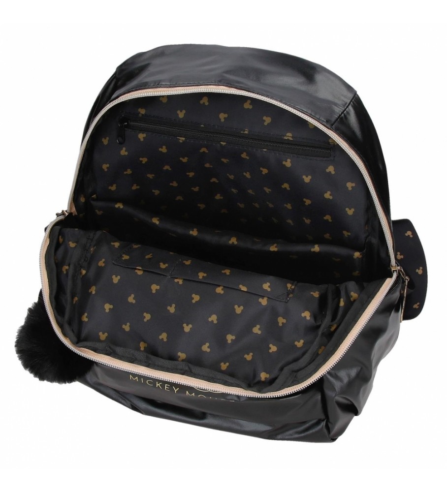 Mochila casual Joumma Bags Mickey Outline Preta