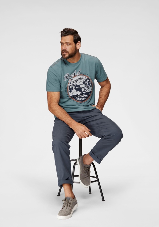Man's World 5-Pocket-Hose  Stretchhose mit Dehnbund