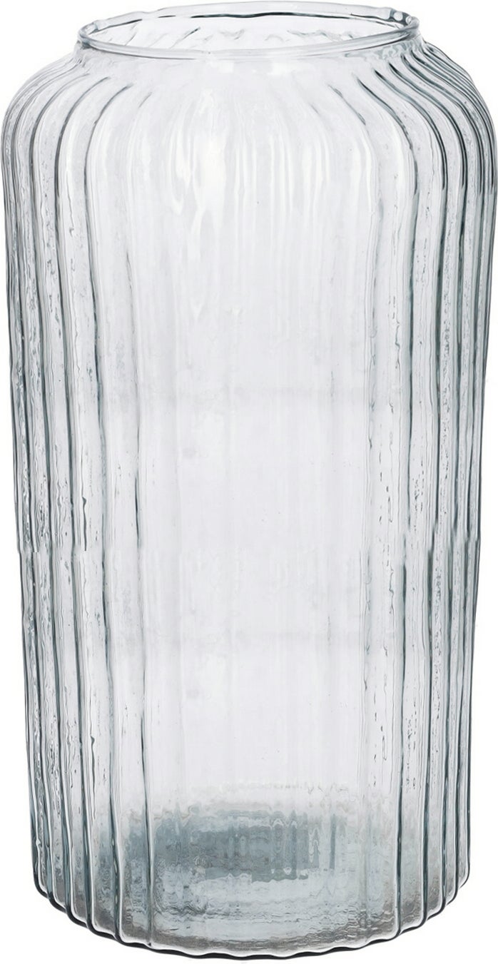 Duif vaas Nubia transparant D 15 H 30 cm