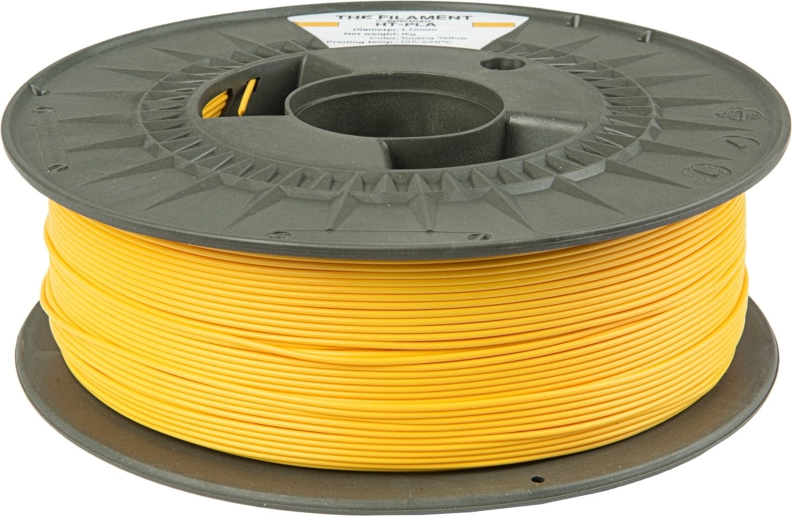 The Filament  HT-PLA Tooling Yellow, 1,75 mm / 1000 g    Hitzebeständiges PLA Filament in Tooling Yellow