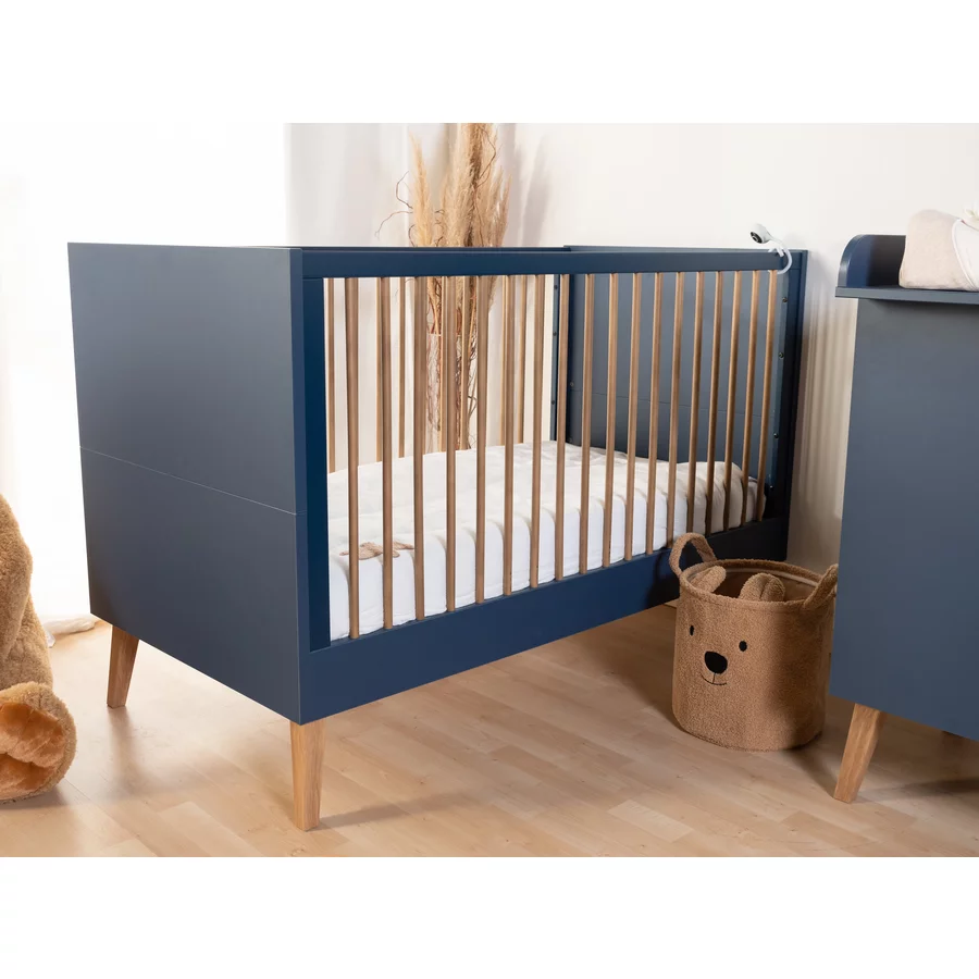 CHILDHOME Kinderbett Bold Blue 70 x 140 cm