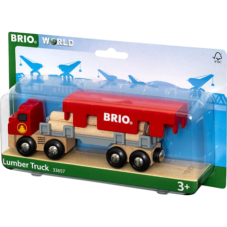 BRIO 33657 Lastbil med tømmer