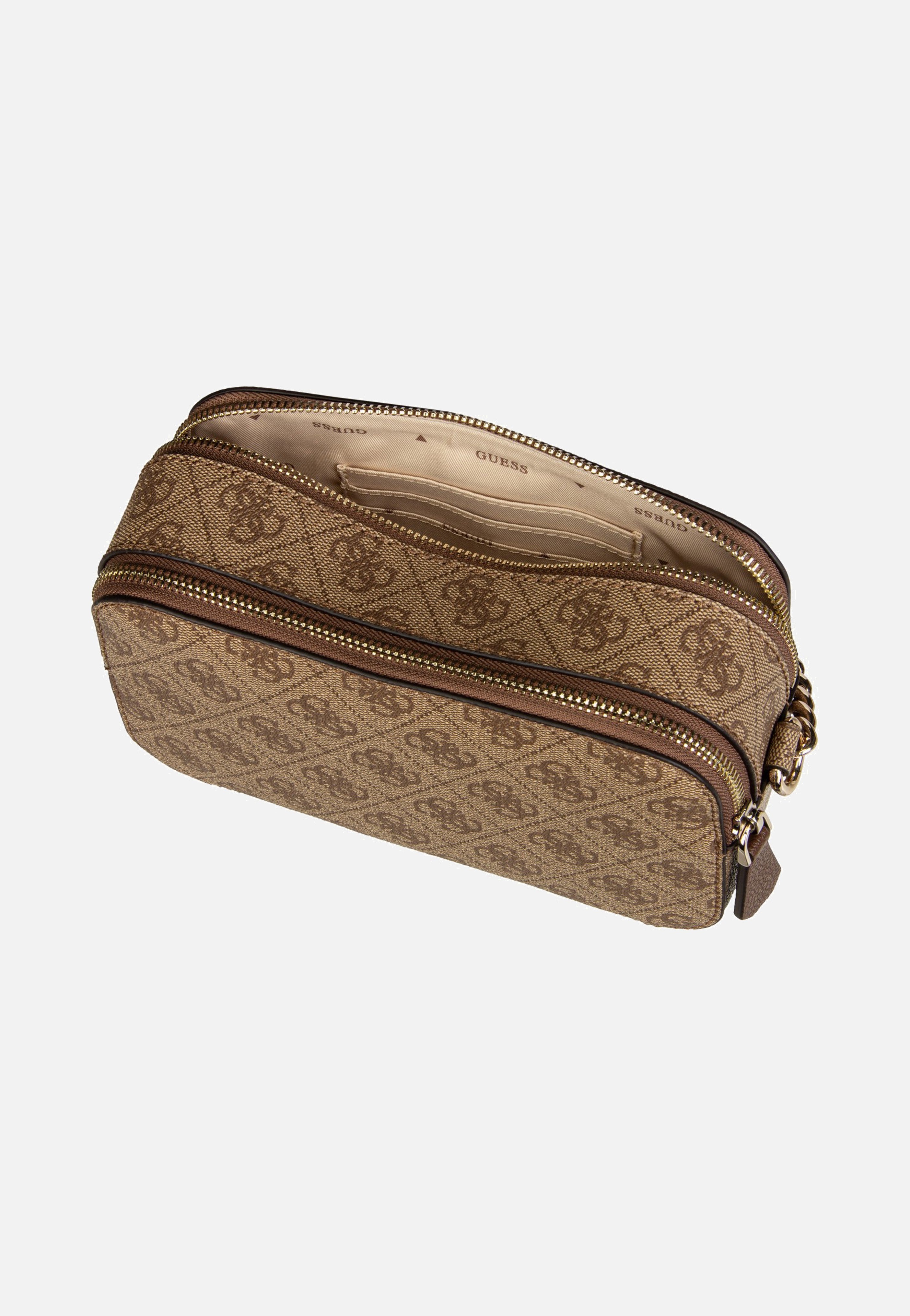 Noelle II CB Camera Logo 72140 Latte Logo/Brown - Crossbody Bag