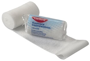 HeltiQ Elastisch Fixatiewindsel 4m x 6cm 1ST