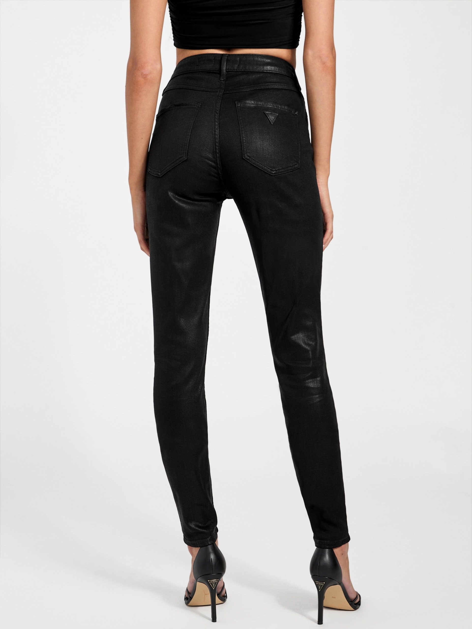 Calça jeans skinny 1981 com revestimento ecológico