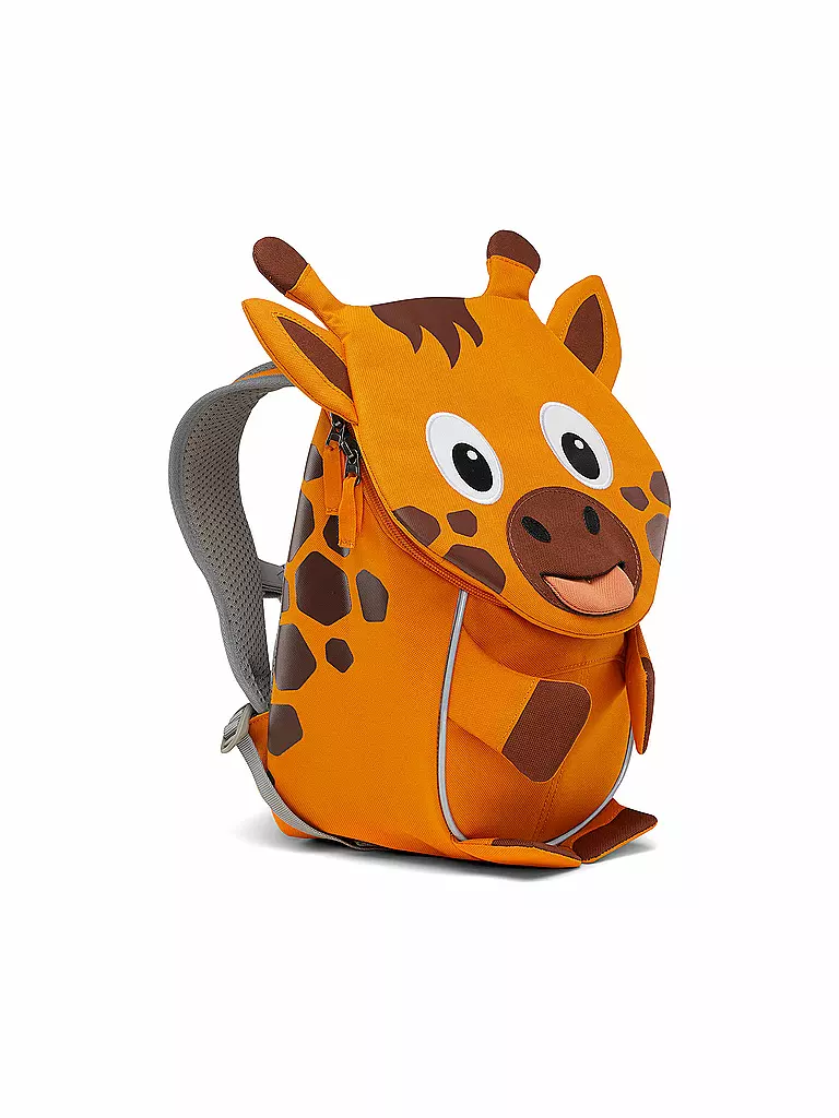 AFFENZAHN Kinder Rucksack Kleiner Freund - Giraffe orange