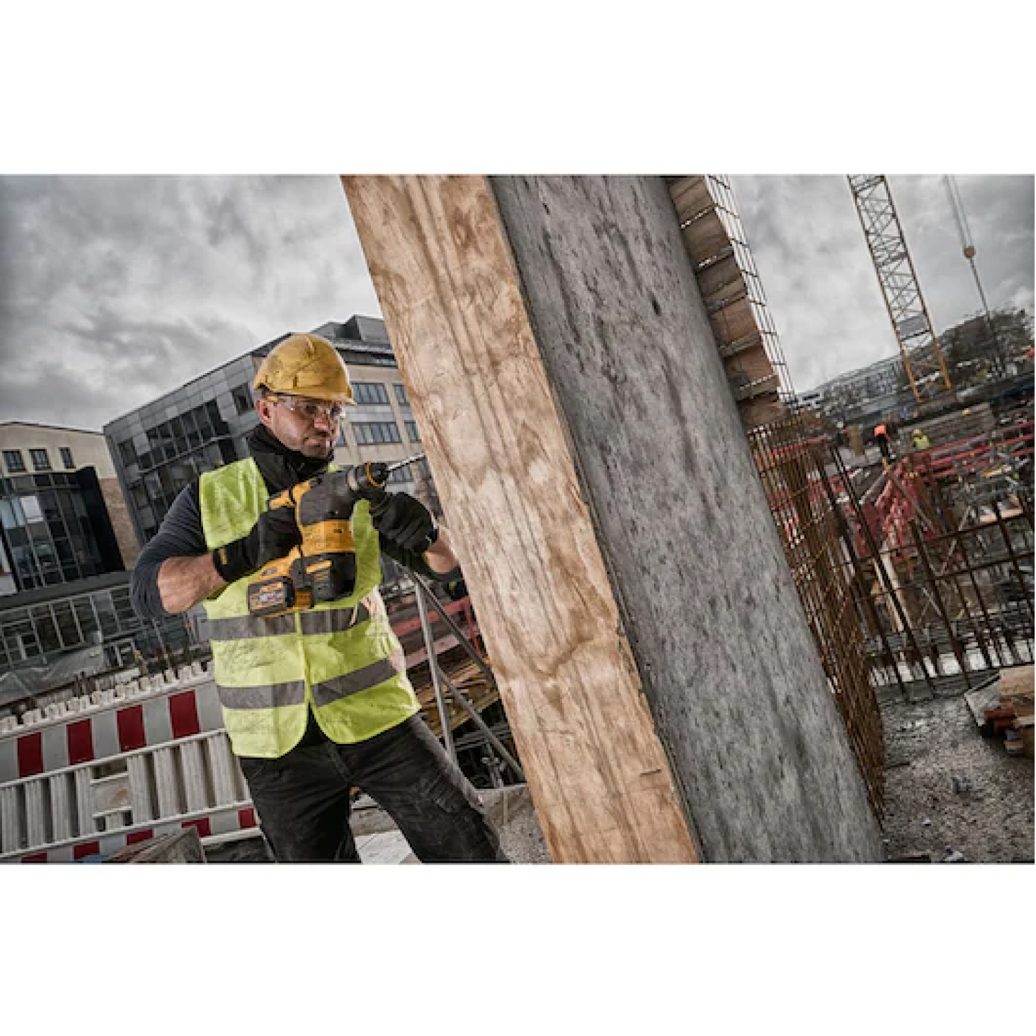 DeWALT DCH333X2 18V / 54V Li-Ion XR Flexvolt Accu SDS-plus combihamer set (2x 9.0Ah accu) in TSTAK - 3,5J - koolborstelloos