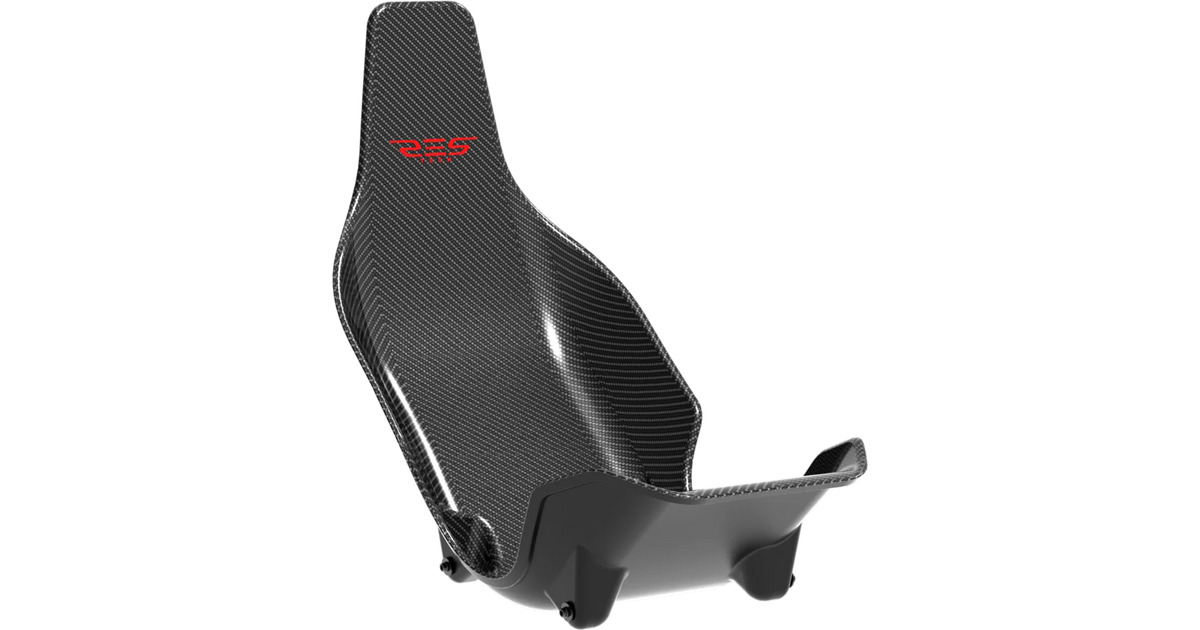 Res-TechX1 Carbon Seat gamestoel  (Geel)