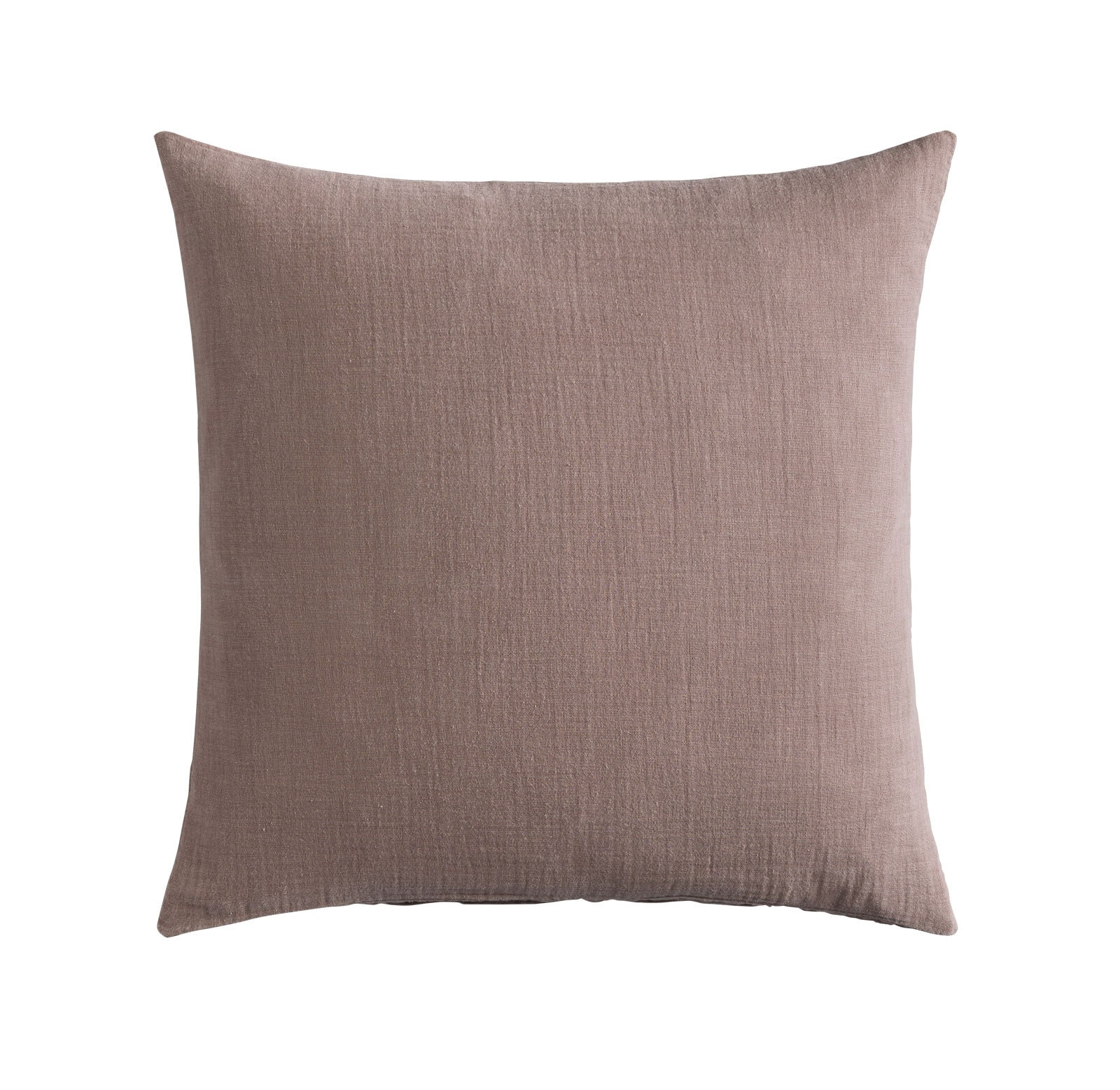 casaNOVA Musselin-Kissenhülle GRETA 45 x 45 cm mauve