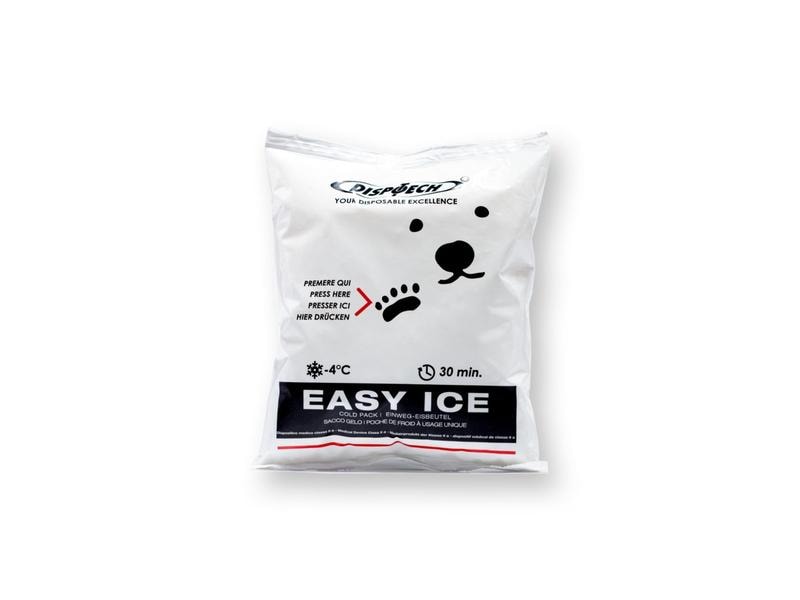 Dispotech Easy Ice Einweg-Kühlbeutel 14 x 18 cm, 25 Stück Instant Eisbeutel
