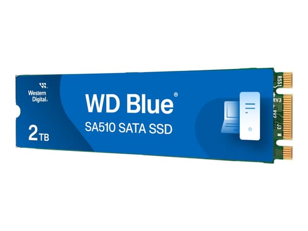 WD Blue SA510 - SSD - 2 TB - intern - M.2 2280 - SATA 6Gb/s