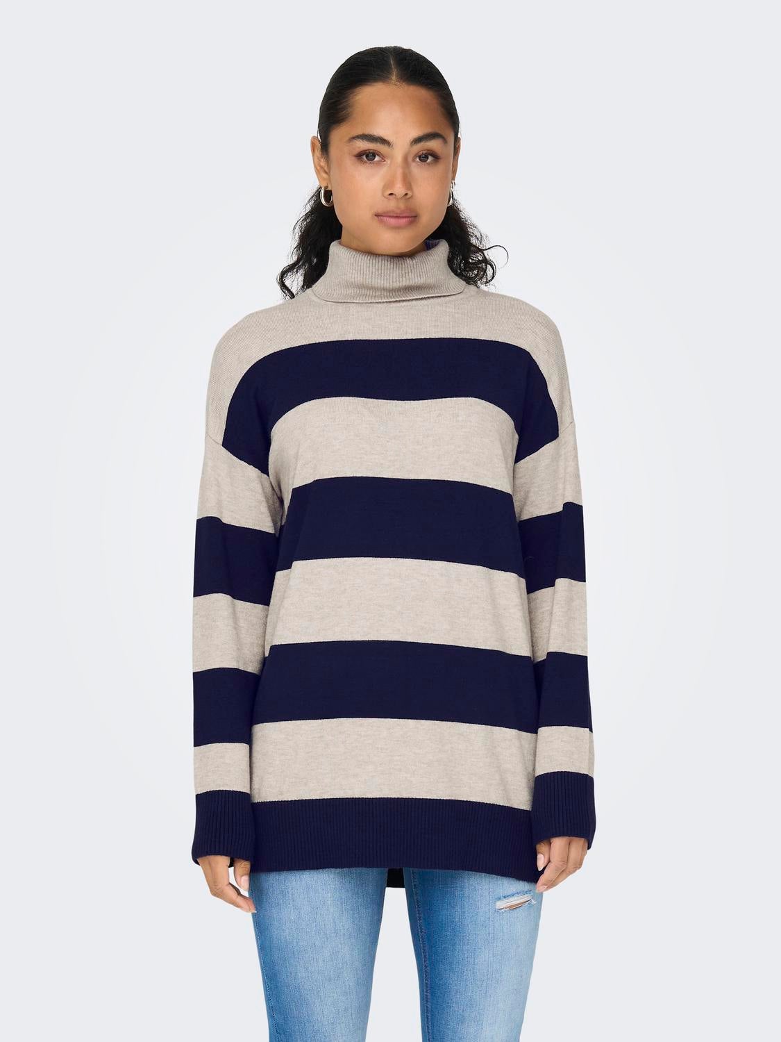 ONLIBI Strickpullover Weathered Teak