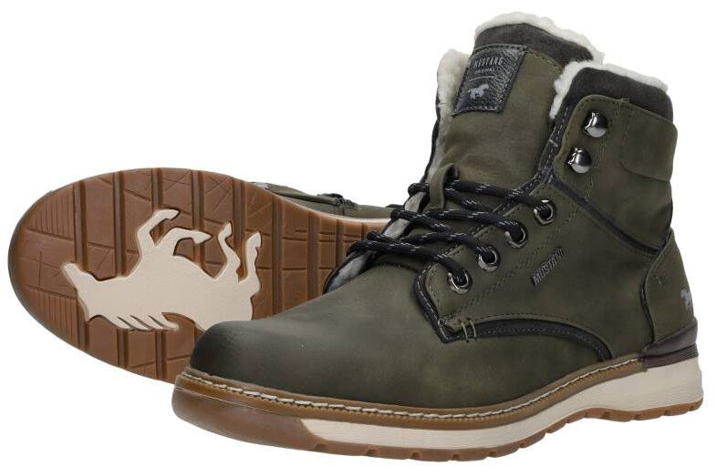 Mustang Veterschoenen Hoog groen