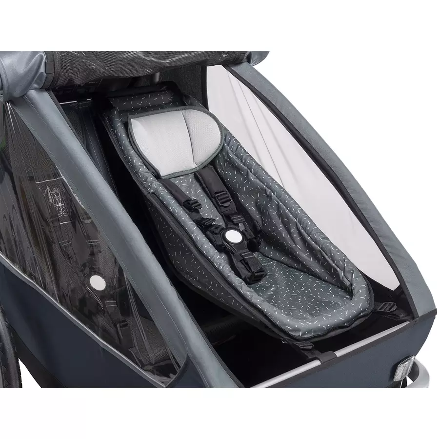 CROOZER Babysitz Graphite blue