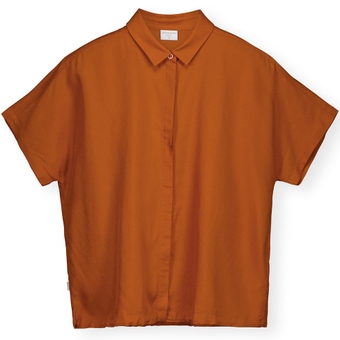 Houdini Tree Bluse Cinnamon Brown Damen