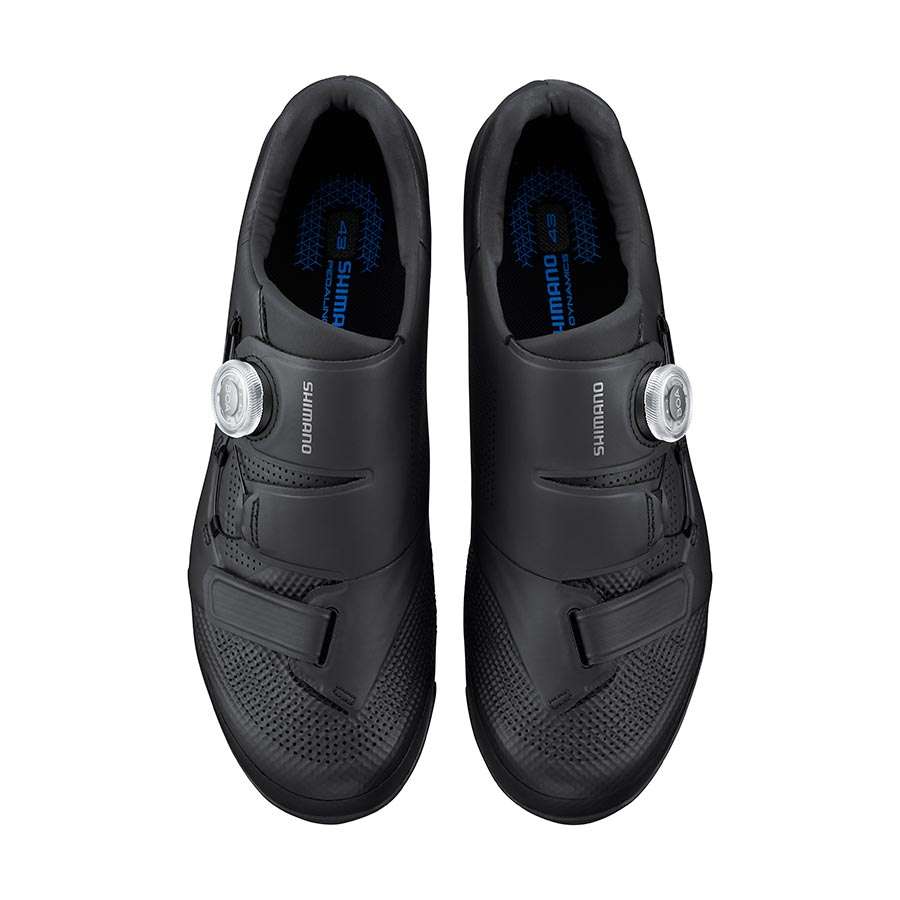 Shimano XC502 Breed Mountainbikeschoenen Zwart Heren