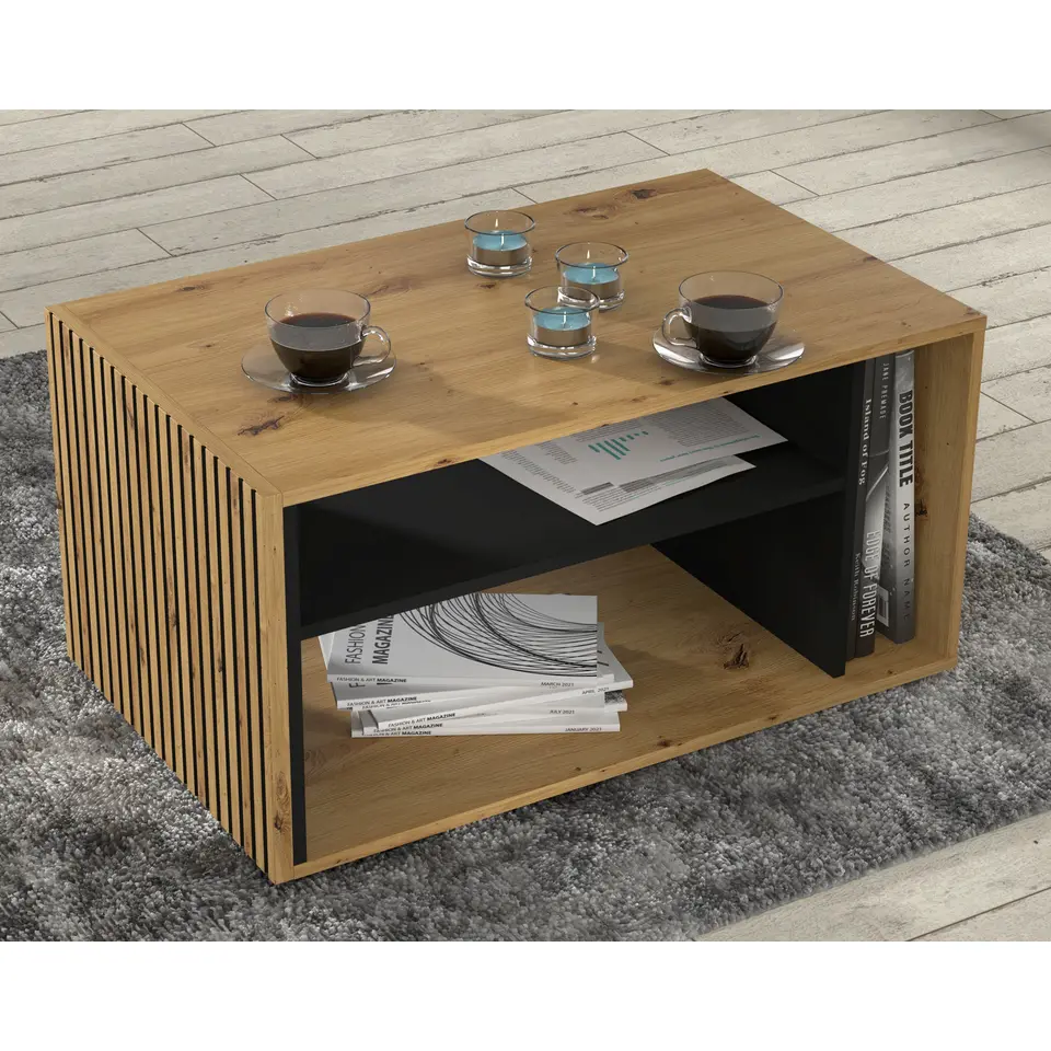Salontafel Auris 45x88x55 Beige