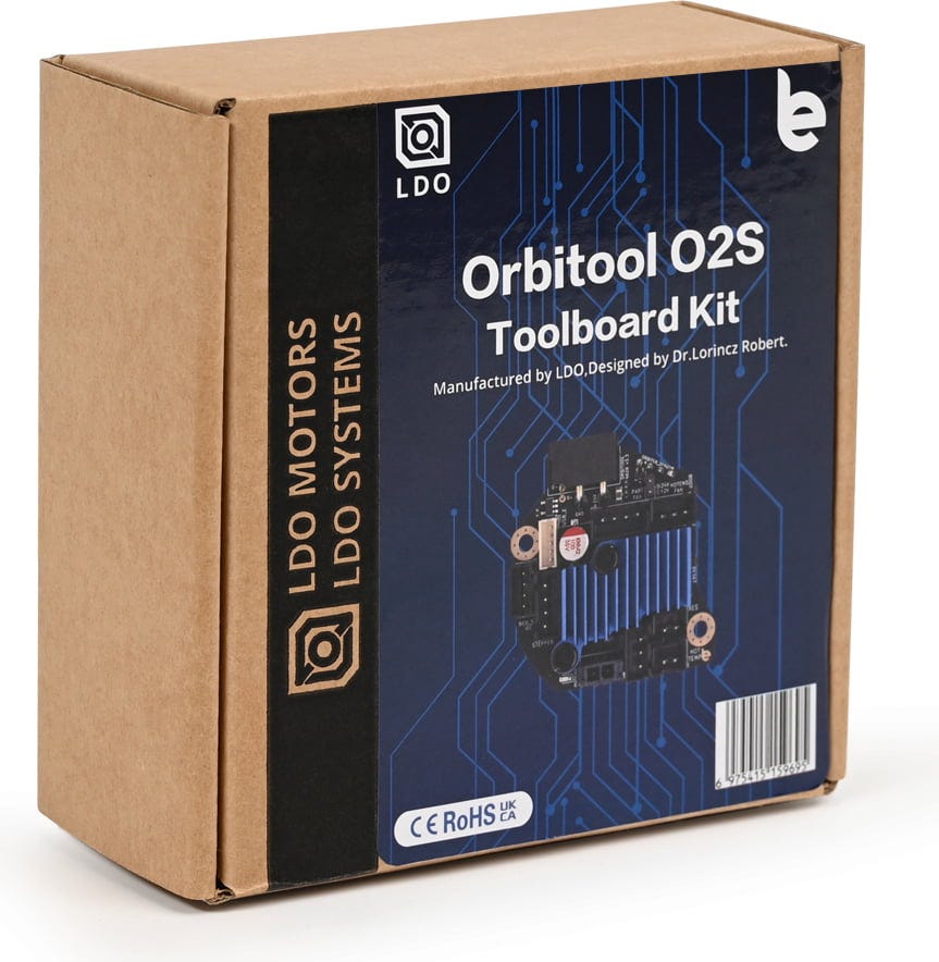 LDO Motors  Orbitool Toolboard Kit, Orbiter 2S    Leistungsstarke Platine speziell für Orbiter Extruder