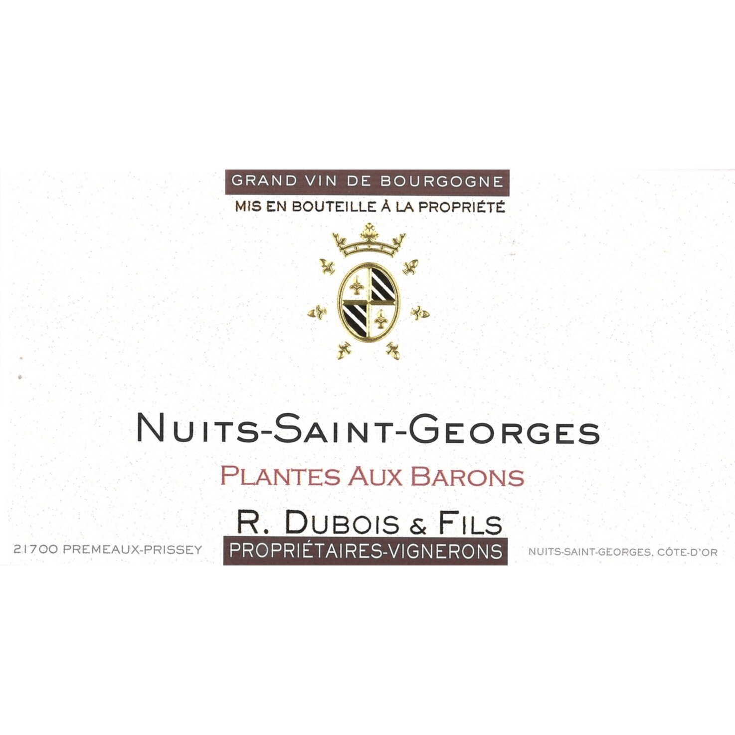 Nuits-Saint-Georges Plants au Baron 6x 75cl -6x 75cl