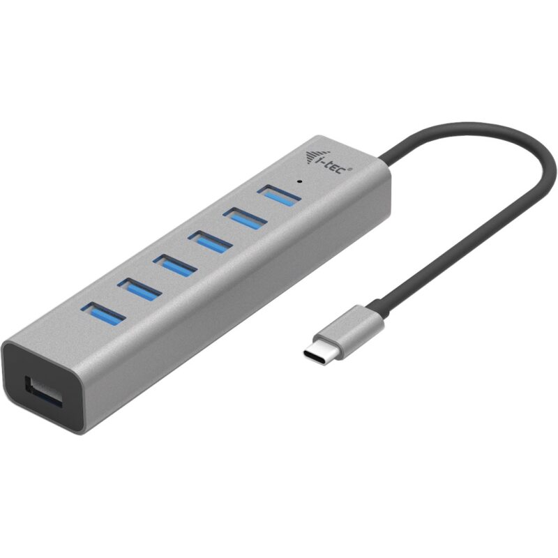 i-tec USB-C/USB-A Charging Metal HUB 7 Port
