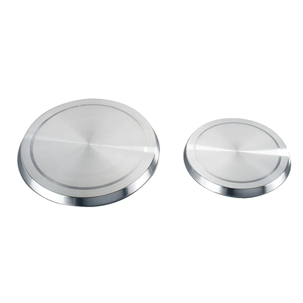 Set de 4 cache-plaques en inox Wenko by Maximex