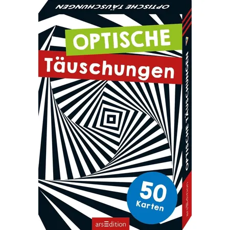 ars Edition Optische Täuschungen: 50 Karten