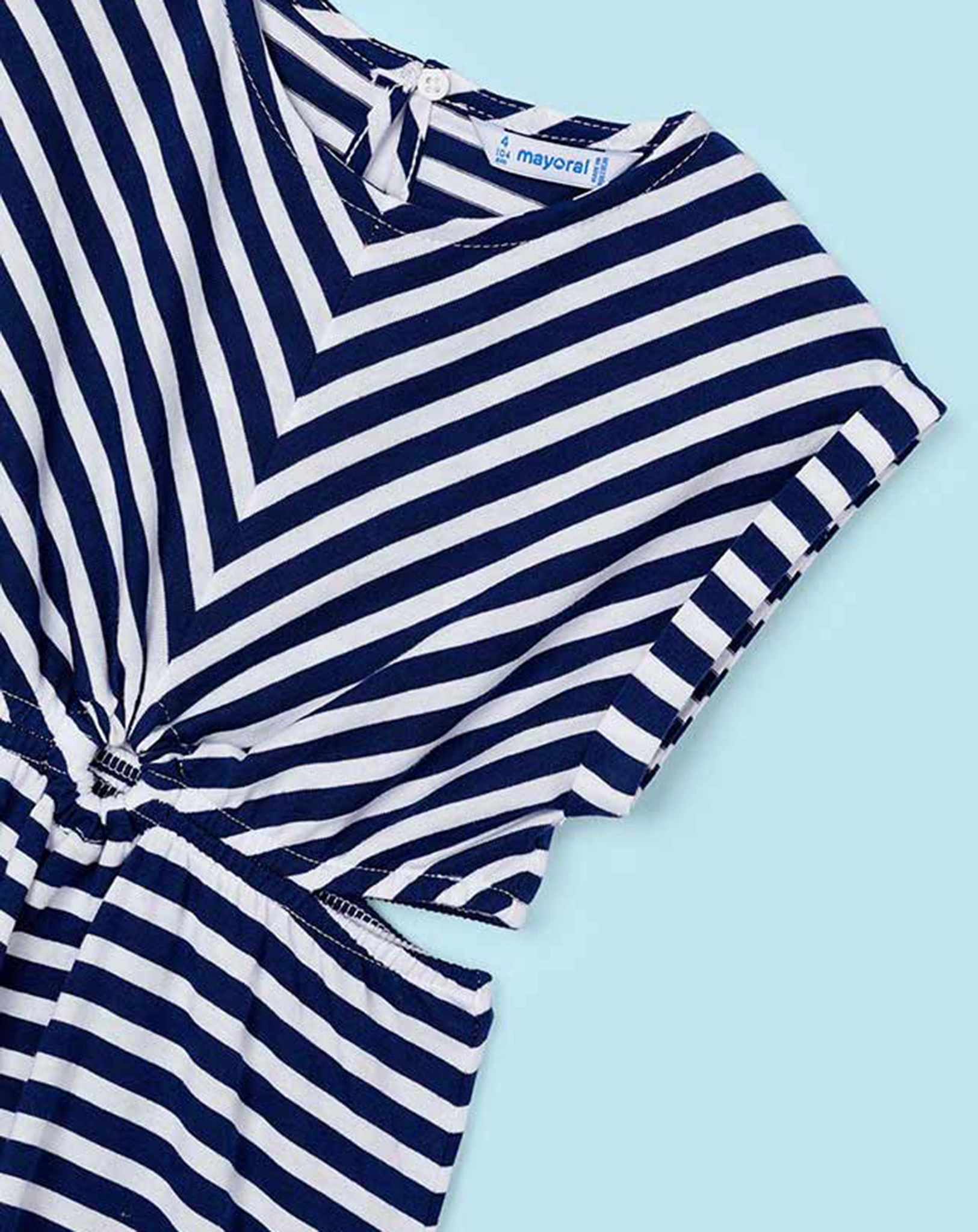 Kleid STRIPES ärmellos in tinte