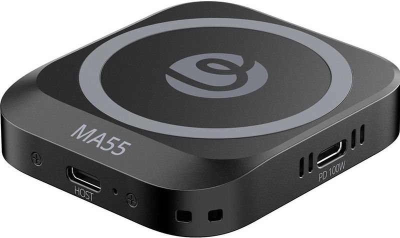 Ulanzi - MA55 - Harddisk Behuizing - Grijs - Magnetisch