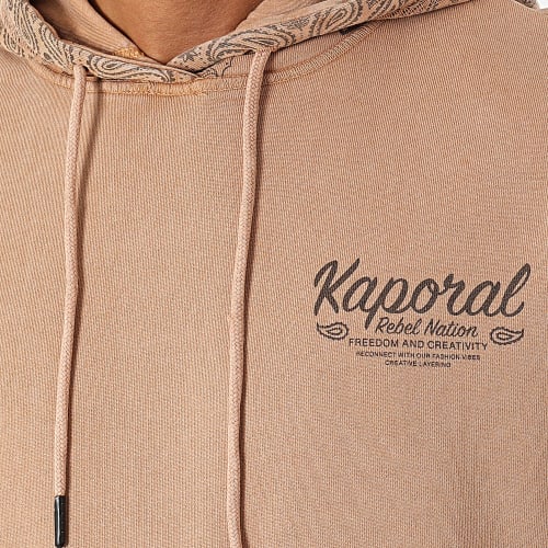 Sweat Capuche Rohan Marron Bandana