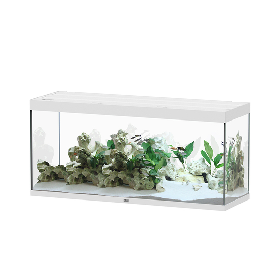 Aquarium Sublime Led 2.0 Pro Blanc L.150x P.50x H.70cm