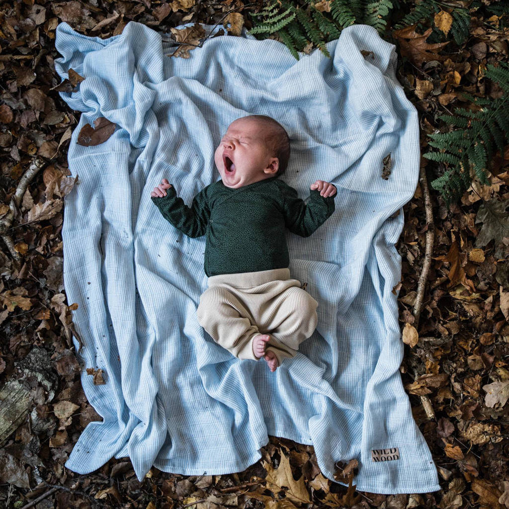 swaddle 65x65 cm French Summer stripes