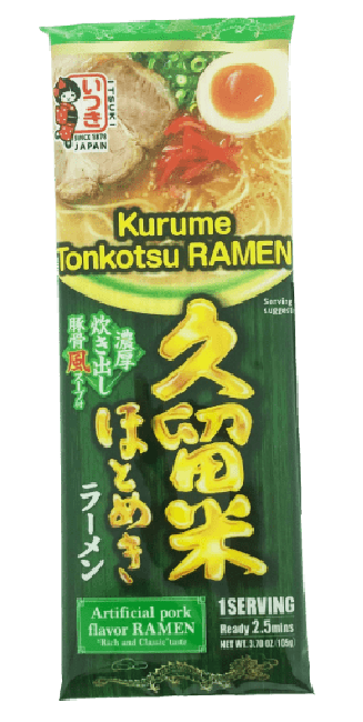 Itsuki Kurume Ramen (Rijke Tonkotsu Smaak) 105g