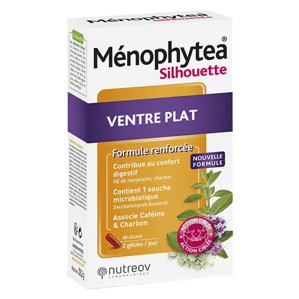 Nutreov Physcience Ménophytea Silhouette Flat Stomach 60 comprimidos