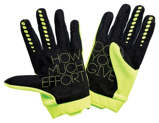 Gants Longs 100% Geomatic Jaune