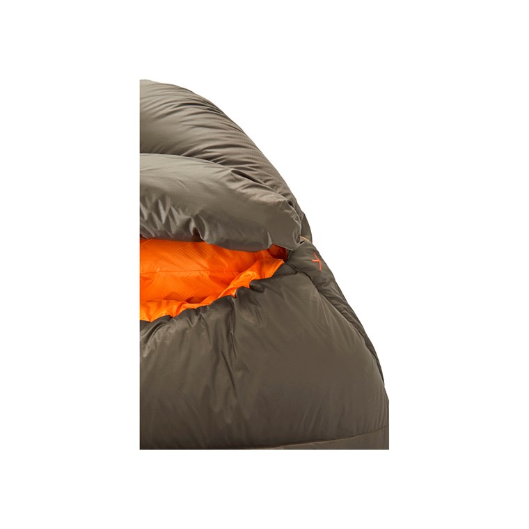Nordisk Arctic 1400 Sleeping Bag Coffee/Orange