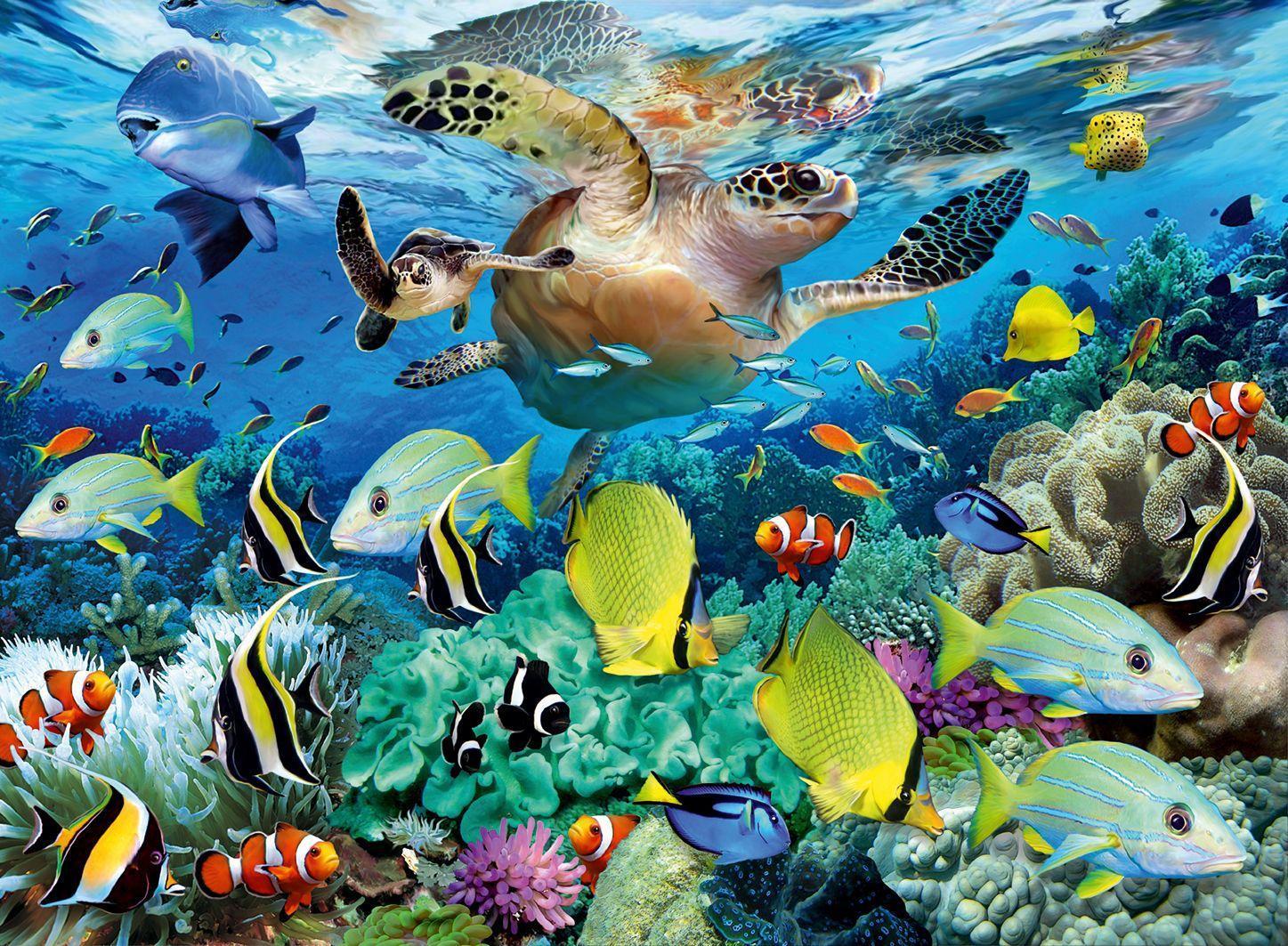 Puzzle UNTERWASSERPARADIES 150-teilig