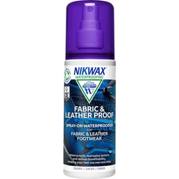 Entretien chaussures NIKWAX FABRIC & LEATHER PROOF 125ML